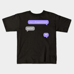 Funny Text Message Meme Kids T-Shirt